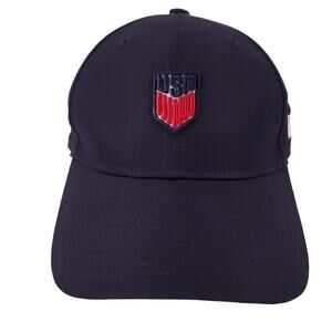 USA Soccer New Era Hat Cap 9Twenty Adjustable Navy Blue Vented